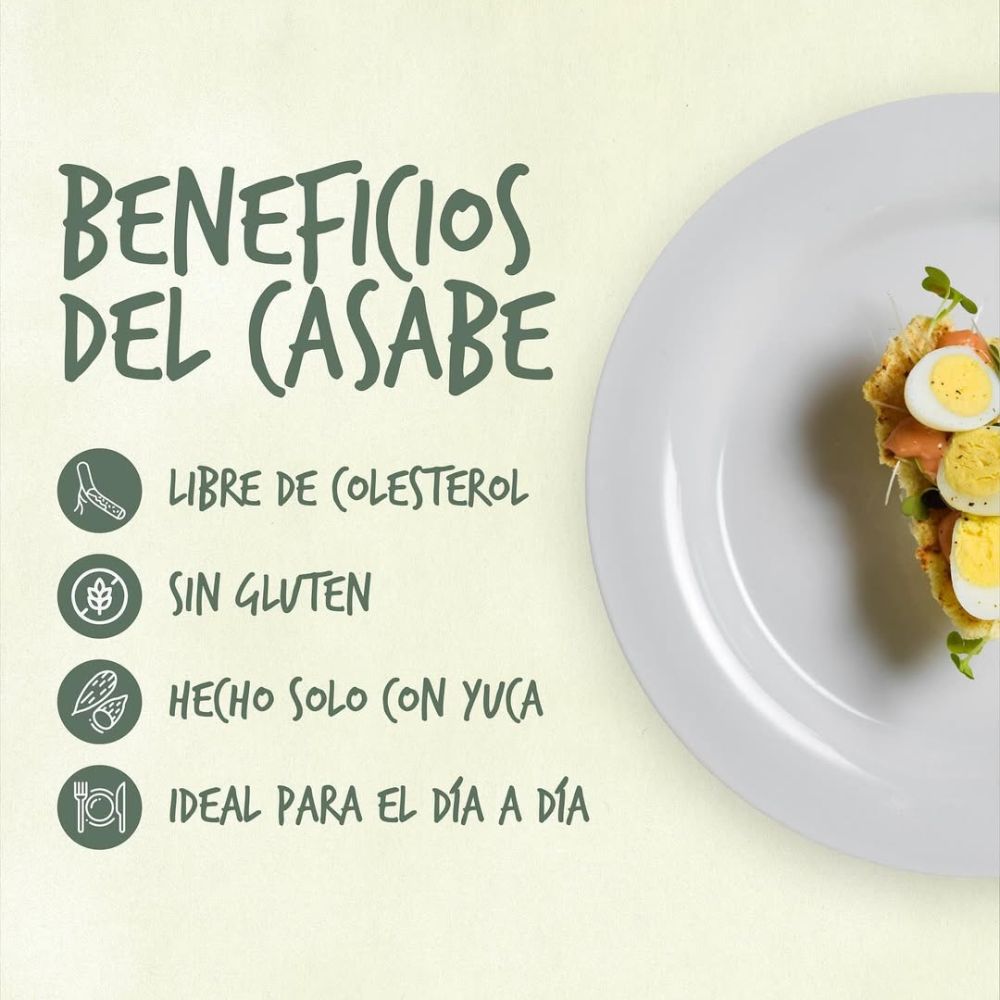 Del Bueno Casabe En Trozos 240 gr