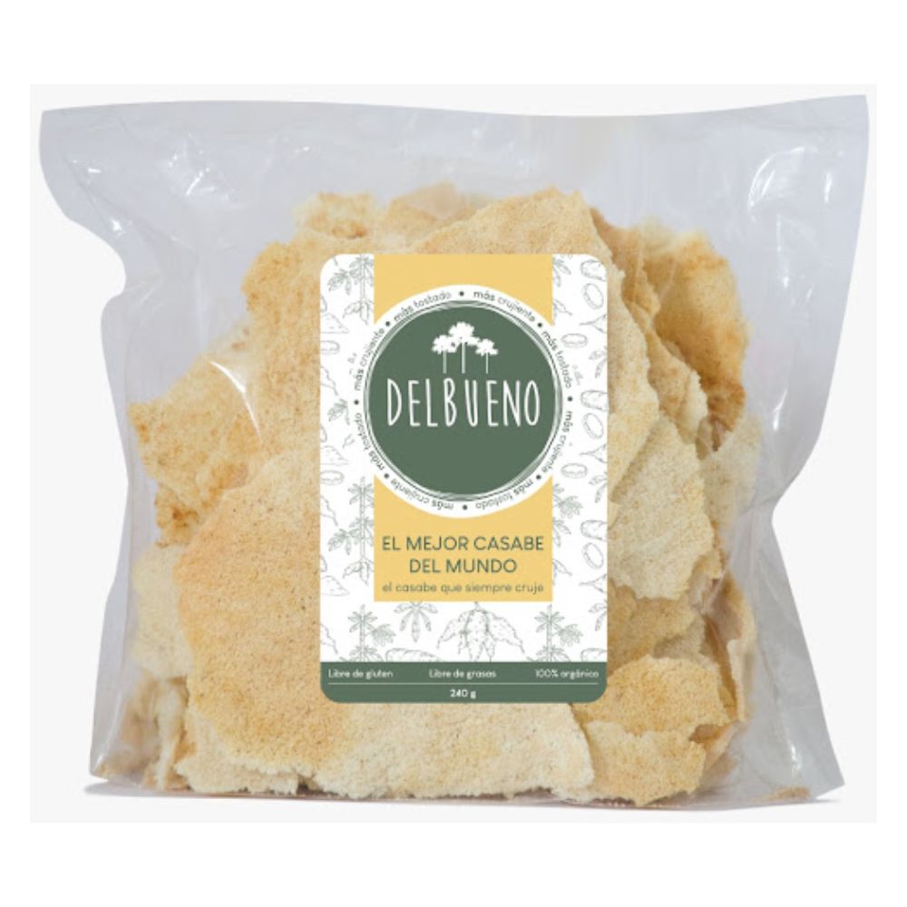 Del Bueno Casabe En Trozos 240 gr