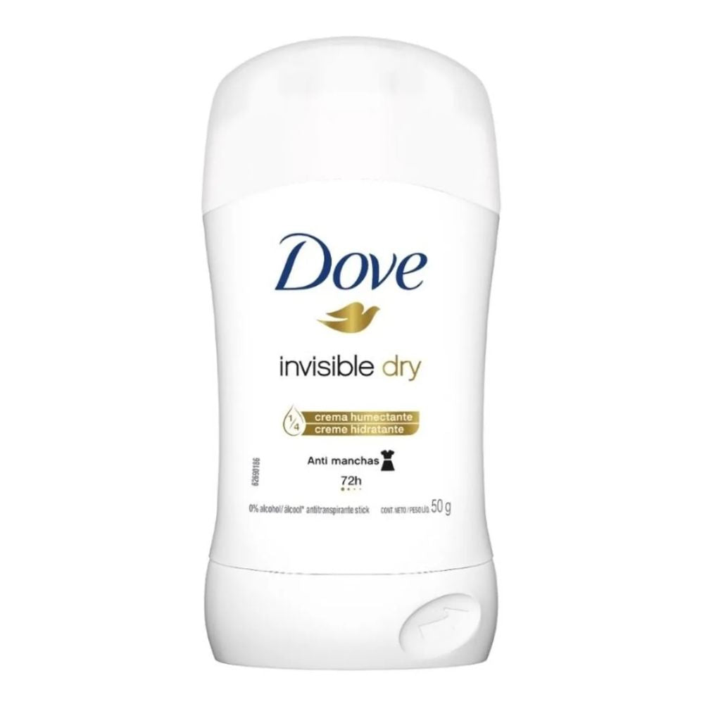 Dove Desodorante Invisible Dry Barra 50gr
