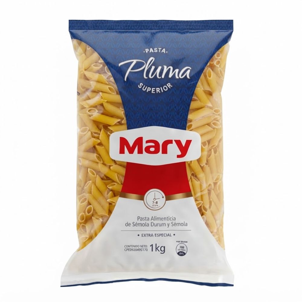 Pasta Mary Pluma Superior 1Kg