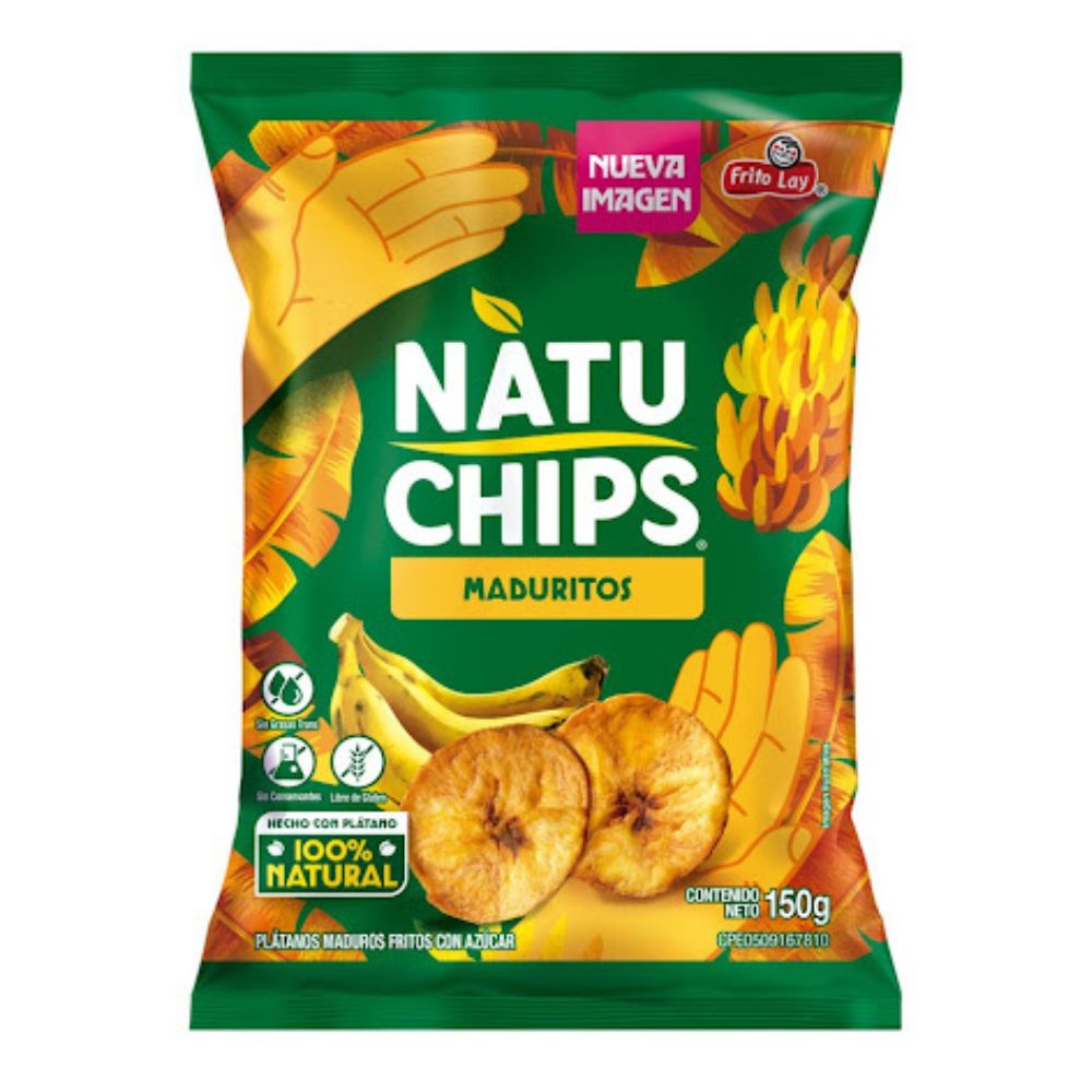 Platanitos Natuchips Maduritos Grande 150g