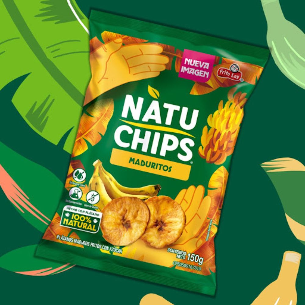 Platanitos Natuchips Maduritos Grande 150g