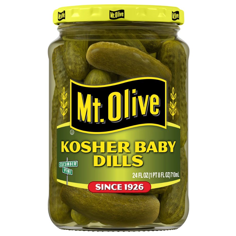 Mt. Olive Kosher Baby Dills 710ml
