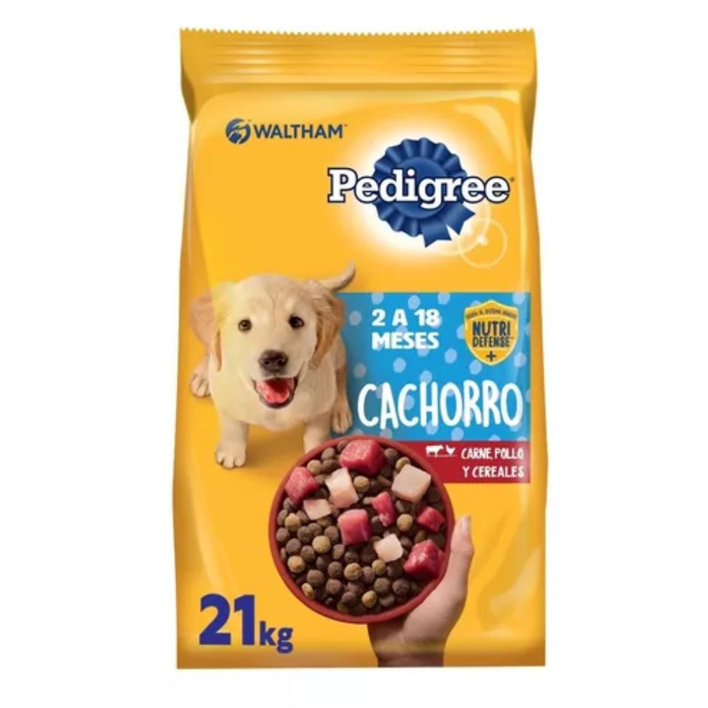 Pedigree Cachorro Sabor Carne - Pollo 21kg