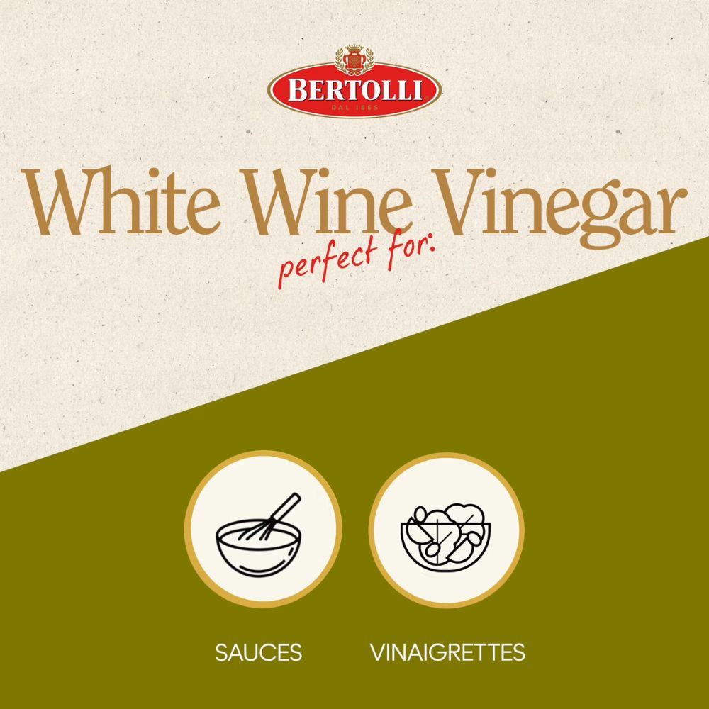 Bertolli Vinagre Wite Wine 500ml