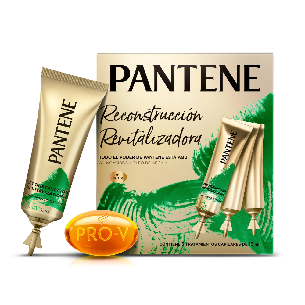 Pantene Ampollas Reconstruccion Revitalizadora 3 Und