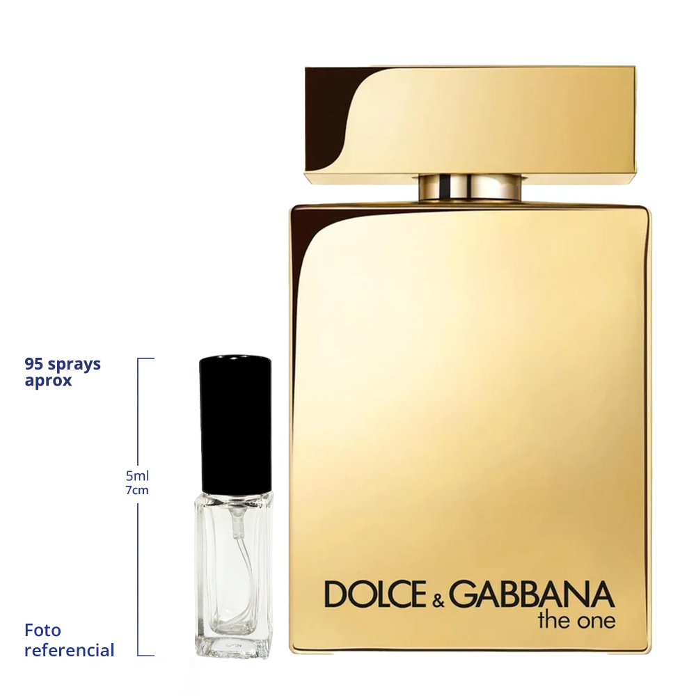 Dolce & Gabbana Gold The One Decant Travel Size Eau De Parfum For Men