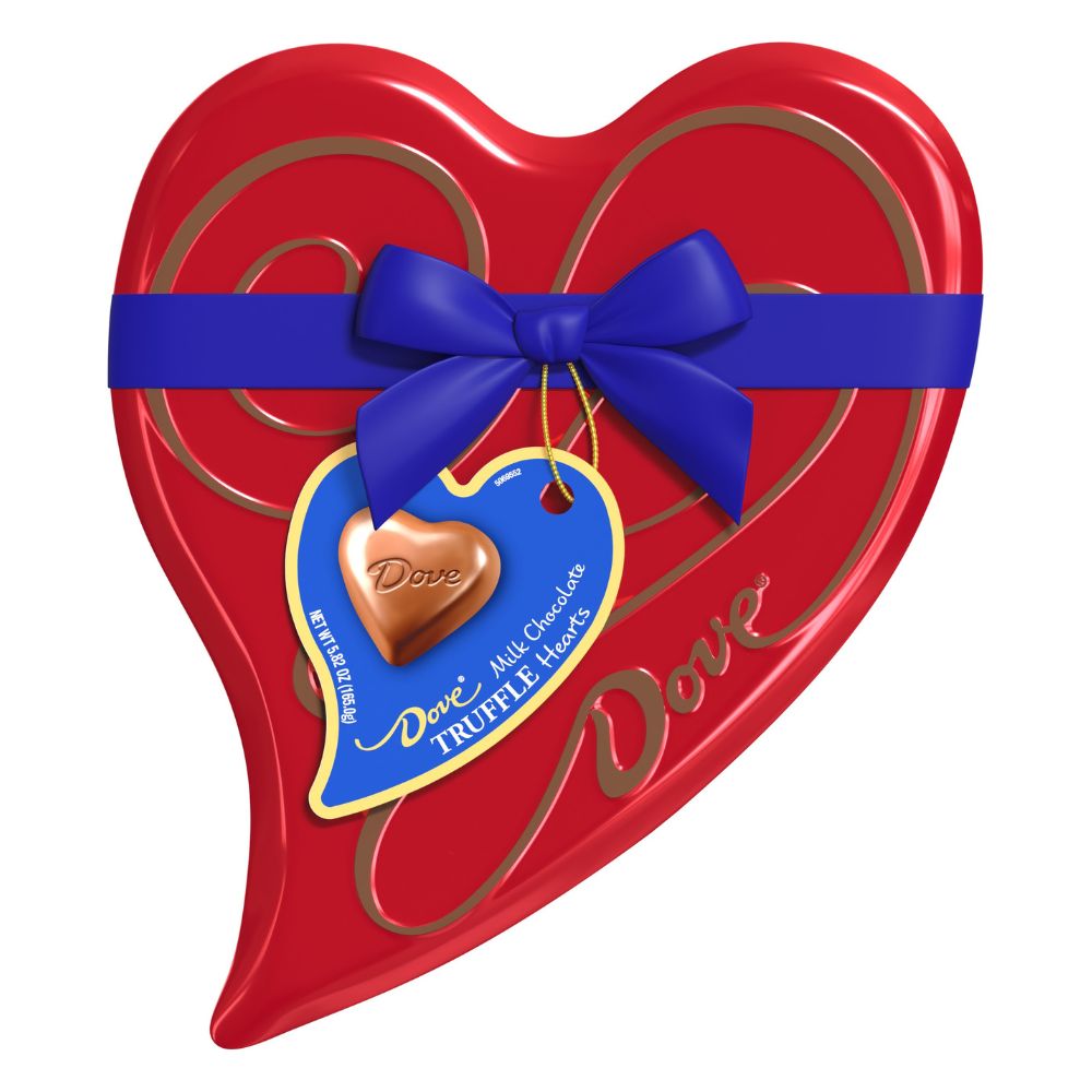 Dove Milk Chocolate Truffle Hearts Valentines 17 Bombones 165gr