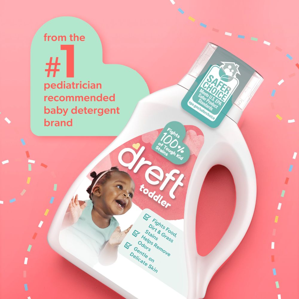 Dreft Detergente Toddler 64 Loads 2.48L