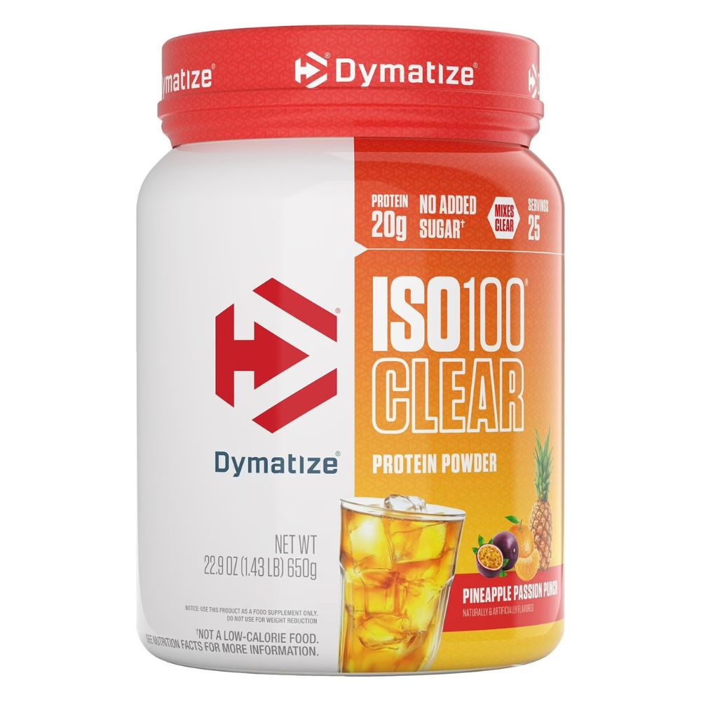 Dymatize Proteina ISO 100 Clear Powder Pineapple Passion Punch 650gr