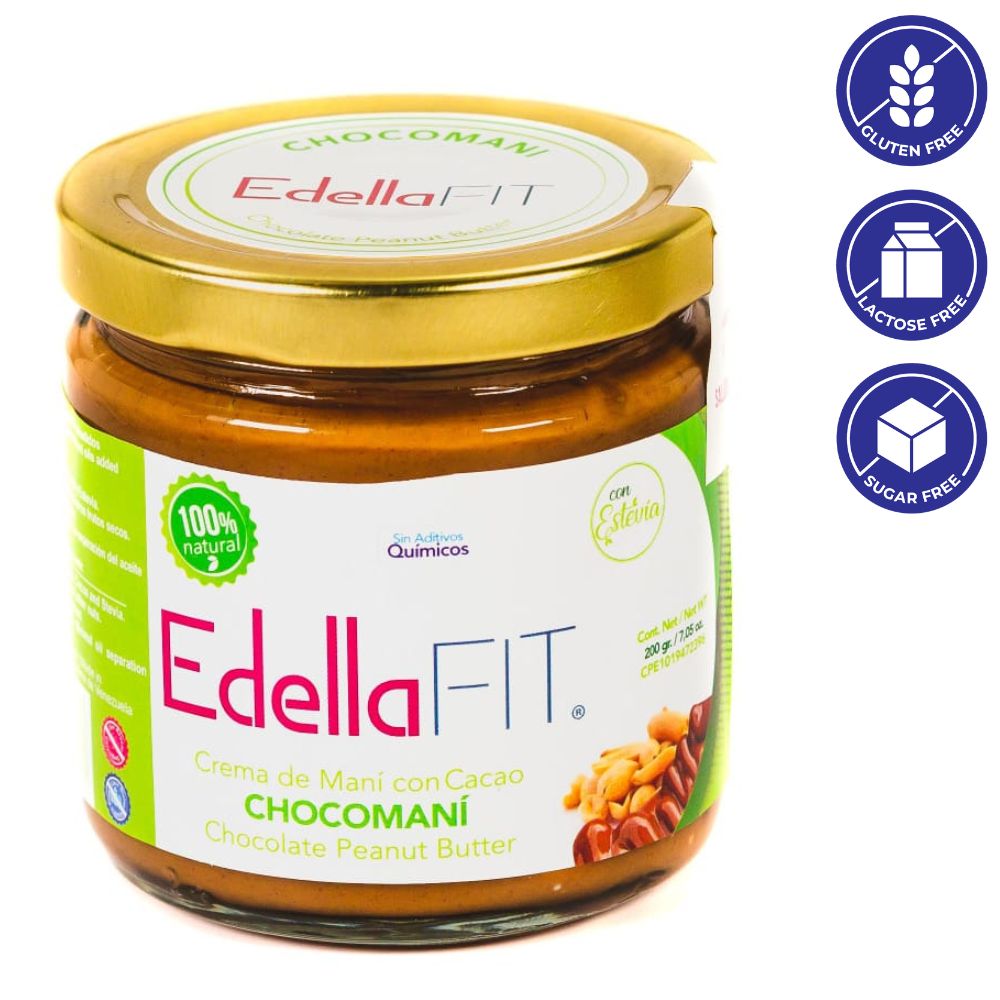 Edellafit Mantequilla de Chocomani 200 gr