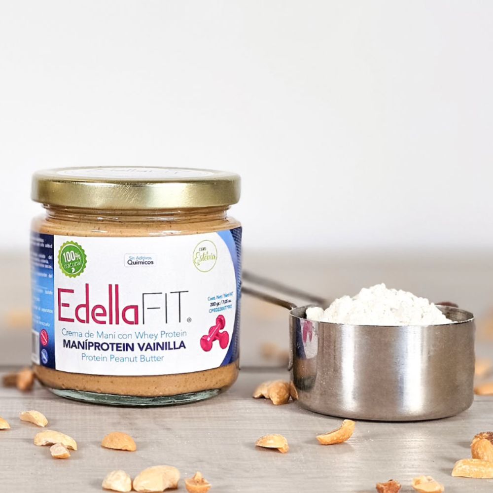Edellafit Mantequilla de Maniprotein Vainilla 200 gr
