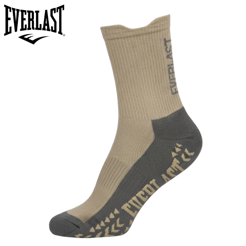 Everlast Medias Para Caballeros Grip 10-13 Beige