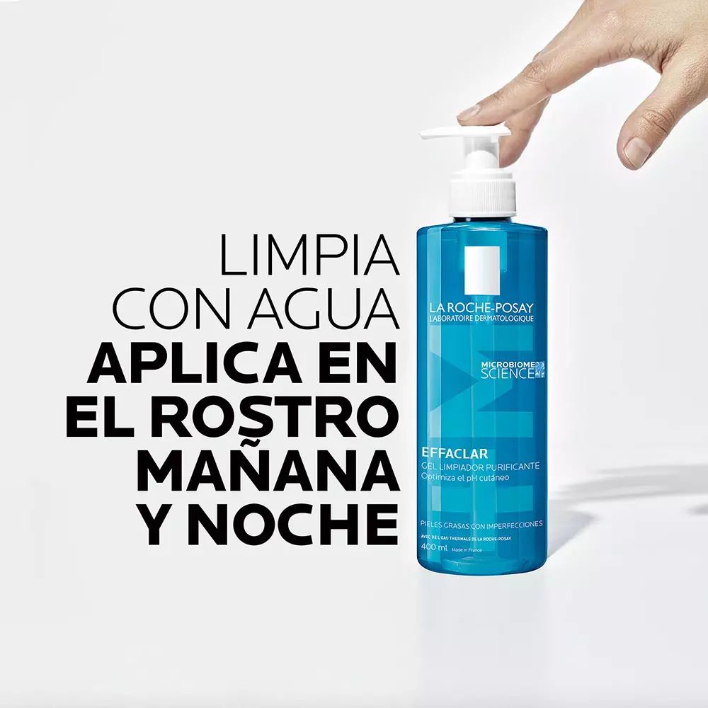 Effaclar La Roche-Posay Purifying Foaming Gel Para Pieles Grasas 400 ml