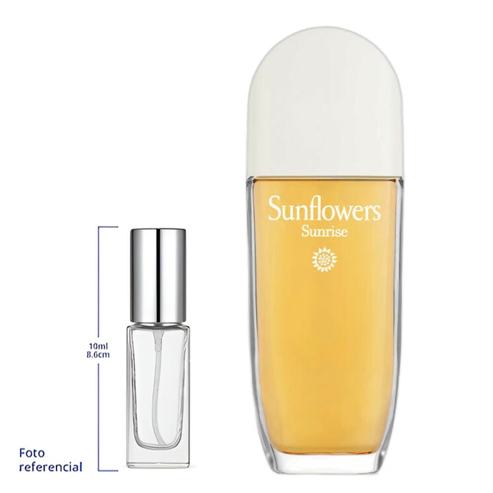 Elizabeth Sunflowers Sunrise Decant Travel Size Eau De Toilette For Woman