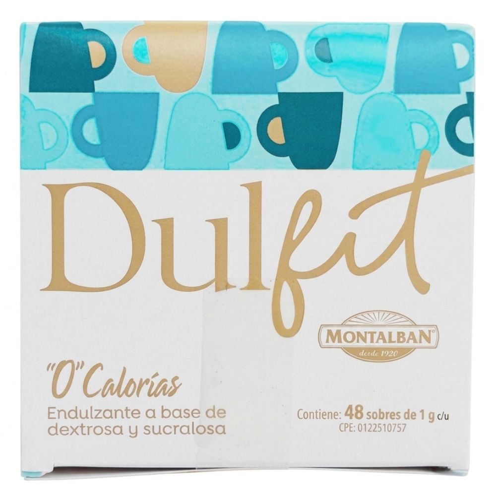 Endulzante Montalban 0 Calorias 48 sobres 48grs