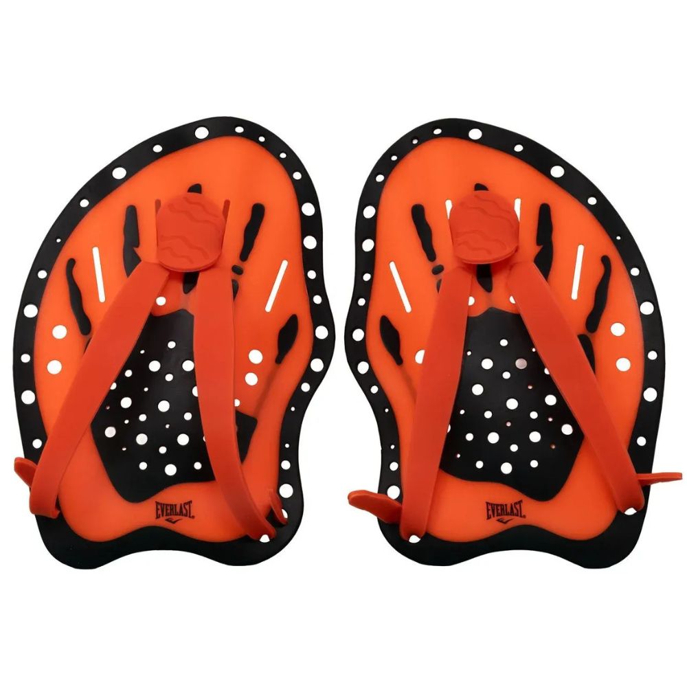 Everlast Paletas De Natación Color Orange