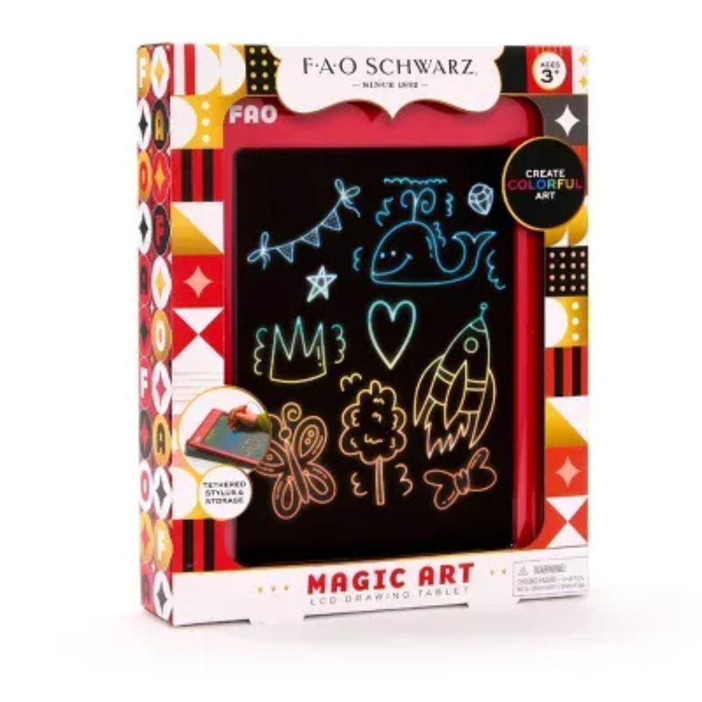 F.A.O Schwarz Magic Art LCD Drawing Tablet