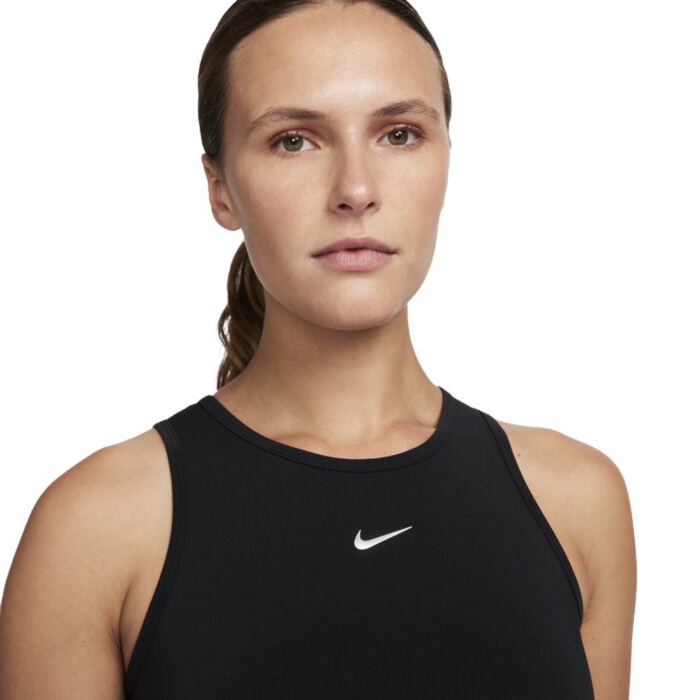 Nike Top Dri Fit Crop Tank Shine Deportivo Talla S para Damas