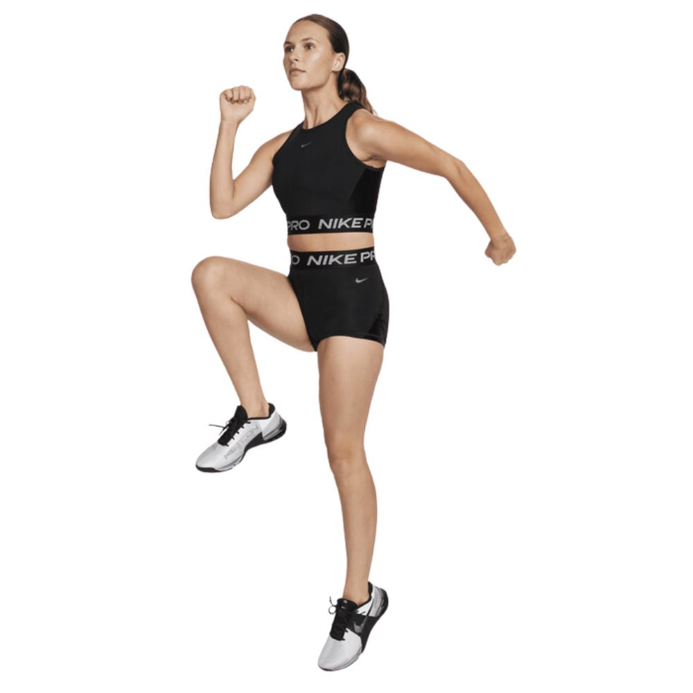 Nike Top Dri Fit Crop Tank Shine Deportivo Talla S para Damas