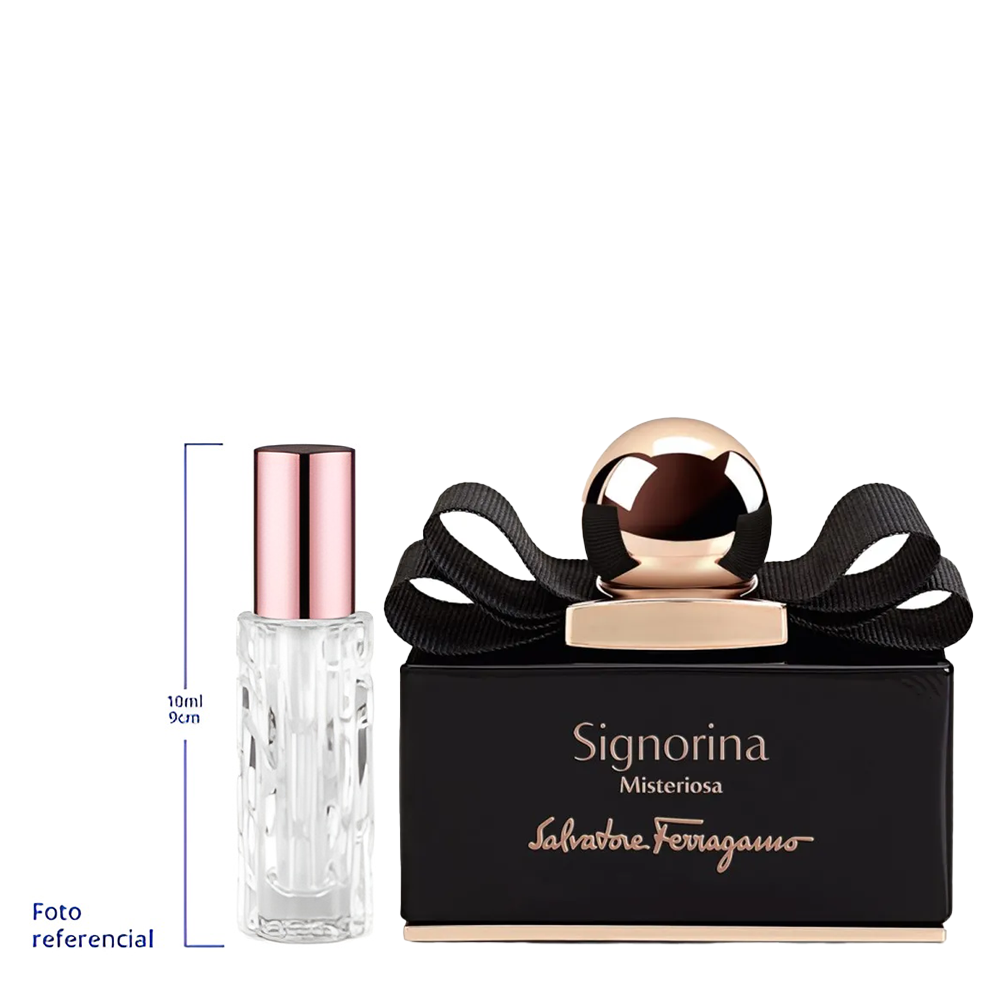 Salvatore Ferragamo Misteriosa Decant Travel Size 5ml y 10ml de 75 a 150 Sprays Aprox Eau De Parfum For Woman