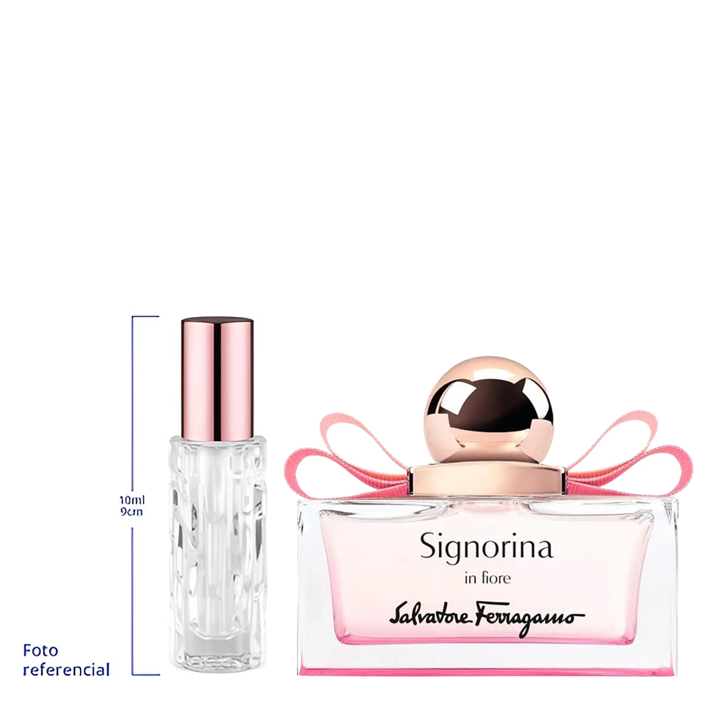 Salvatore Ferragamo In Fiore Decant Travel Size 5ml y 10ml de 75a 150 Sprays Aprox Eau De Parfum For Woman