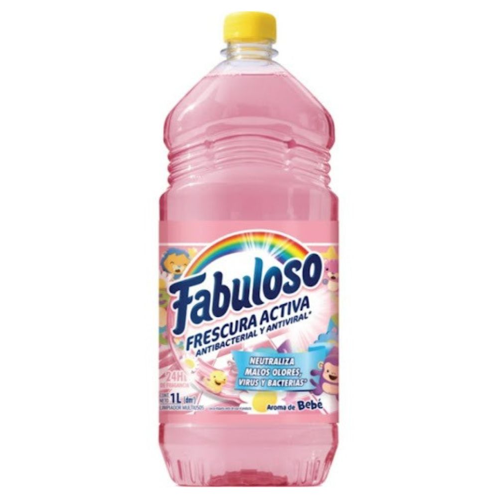 Fabuloso Limpiador Antibacterial Baby 1Lt