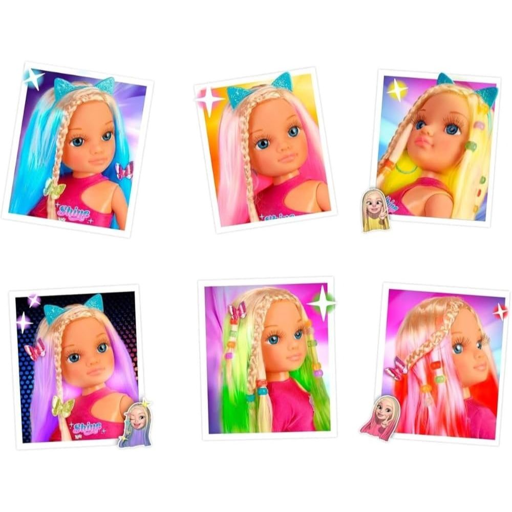 Famosa Muñeca Nancy Hair Colour Change 7 Tonos 3+
