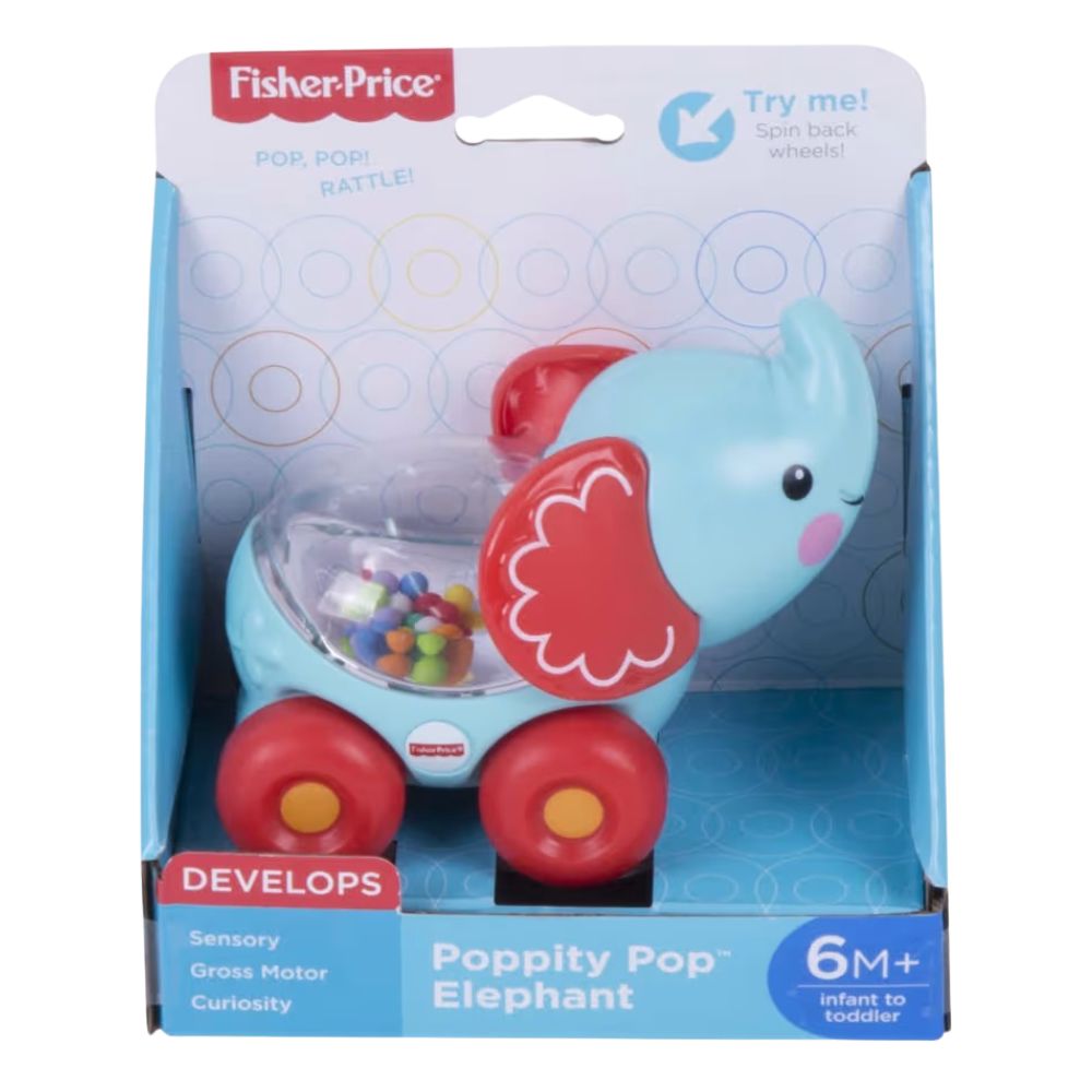 Fisher Price Juguete para Bebés Elefante Pelotitas Divertidas 6m+