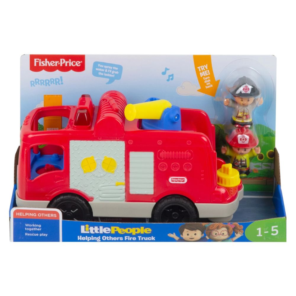 Fisher Price Little People Large Firetruck 1-5m