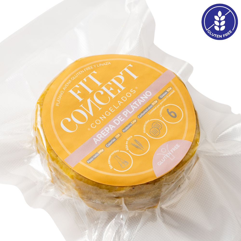Fit Concept Arepa De Plátano 6 Und
