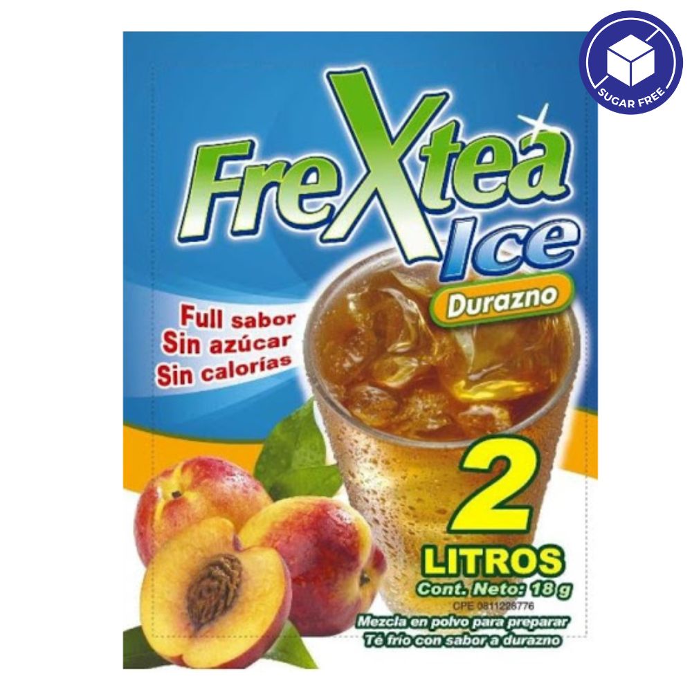 Frextea Ice Té De Durazno Sin Azúcar 18gr