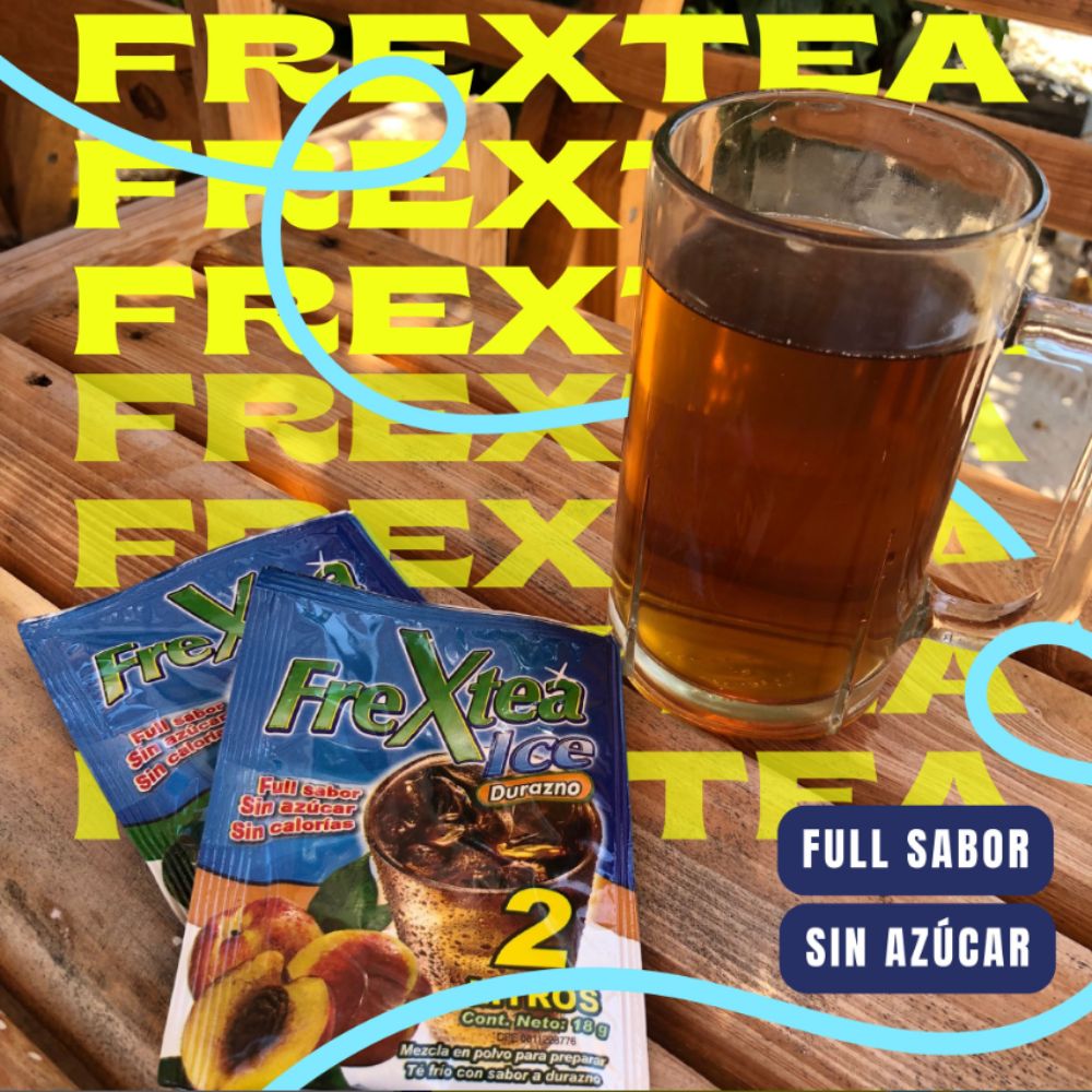 Frextea Ice Té De Durazno Sin Azúcar 18gr