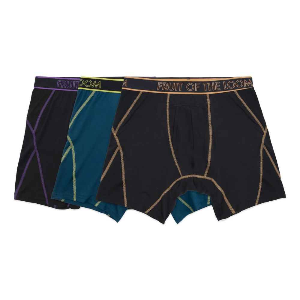 Fruit Of The Loom Boxers 360° Stretch Max Flex Zones 3 Pack