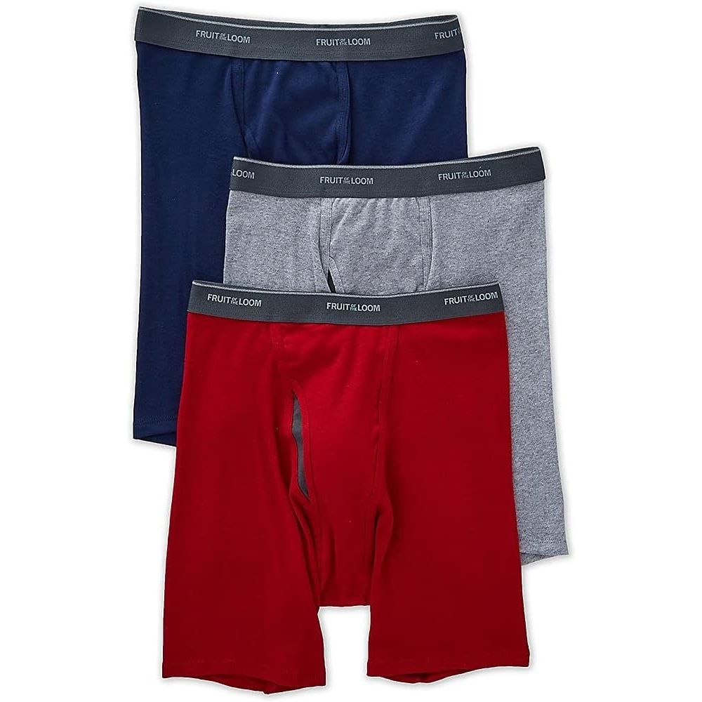 Fruit Of The Loom Boxer Cool Zone Fly Brief Tag-Free 3 Pack