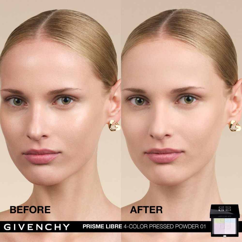 Givenchy Prisme Libre 4-Color Pressed Powder N*01 Mousseline Pastel 7g