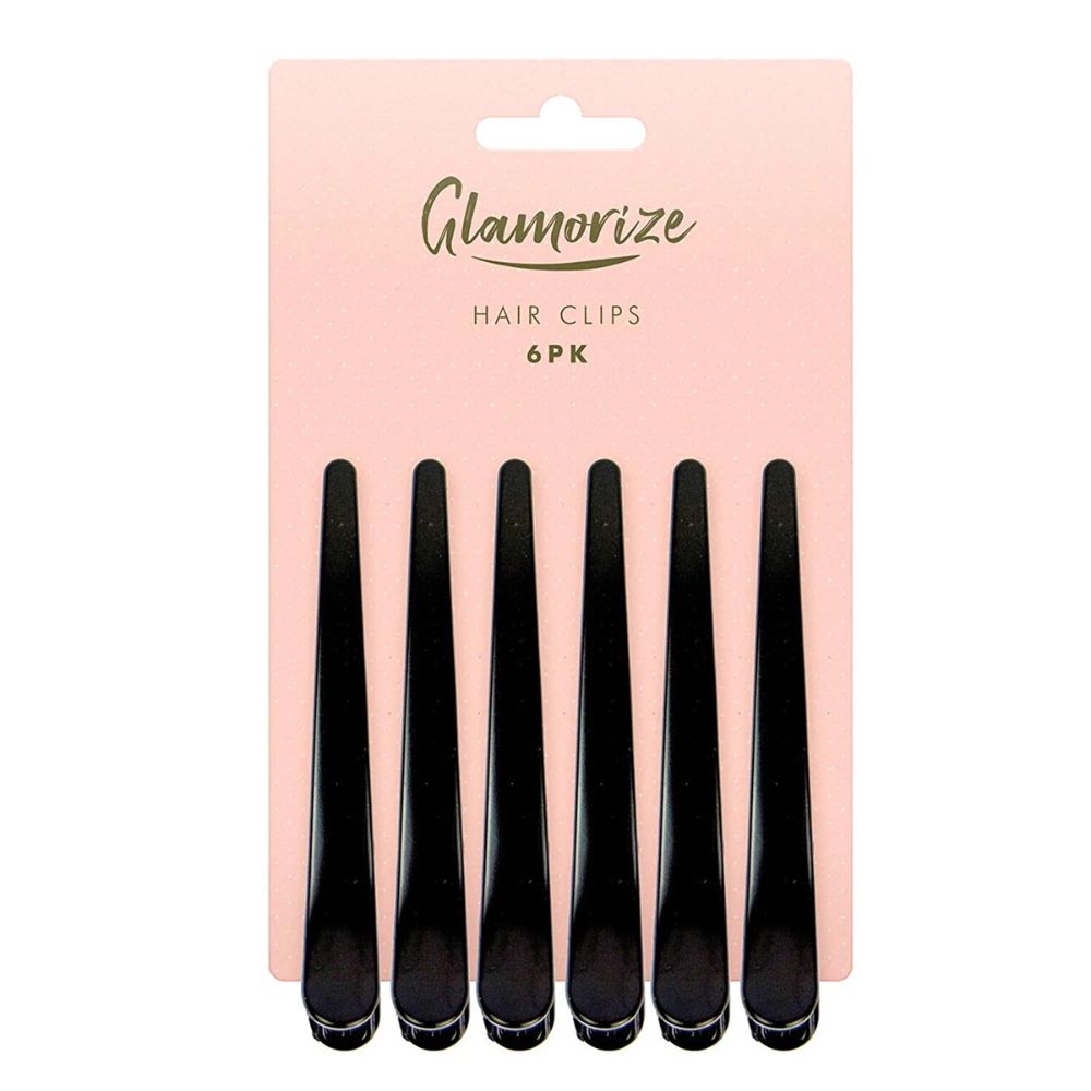 Glamorize Pinzas Para Cabello 6Und