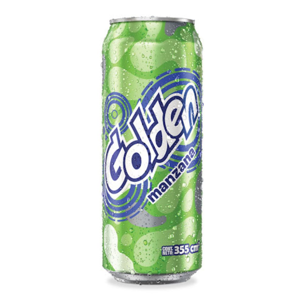 Golden Refresco De Manzana Lata 355ml 6 und