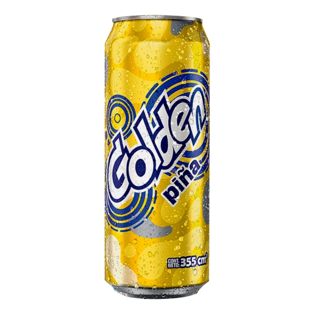 Golden Refresco De Piña Lata 355ml 6Und