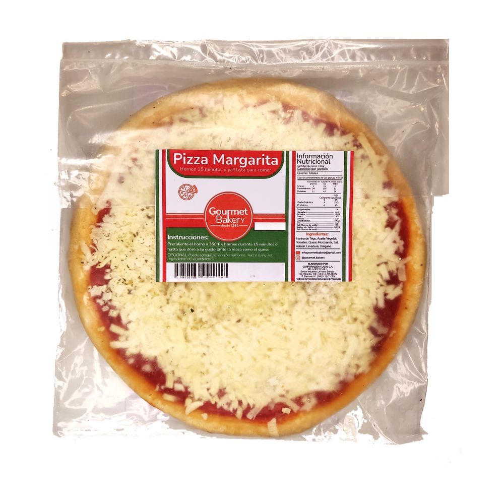 Gourmet Bakery Pizza 15cm Margarita 200 gr