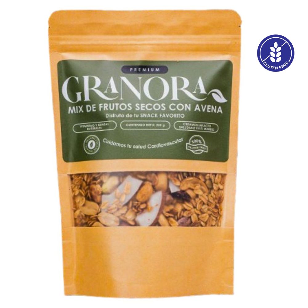 Granora Mix De Frutos Secos Con Avena 250 gr