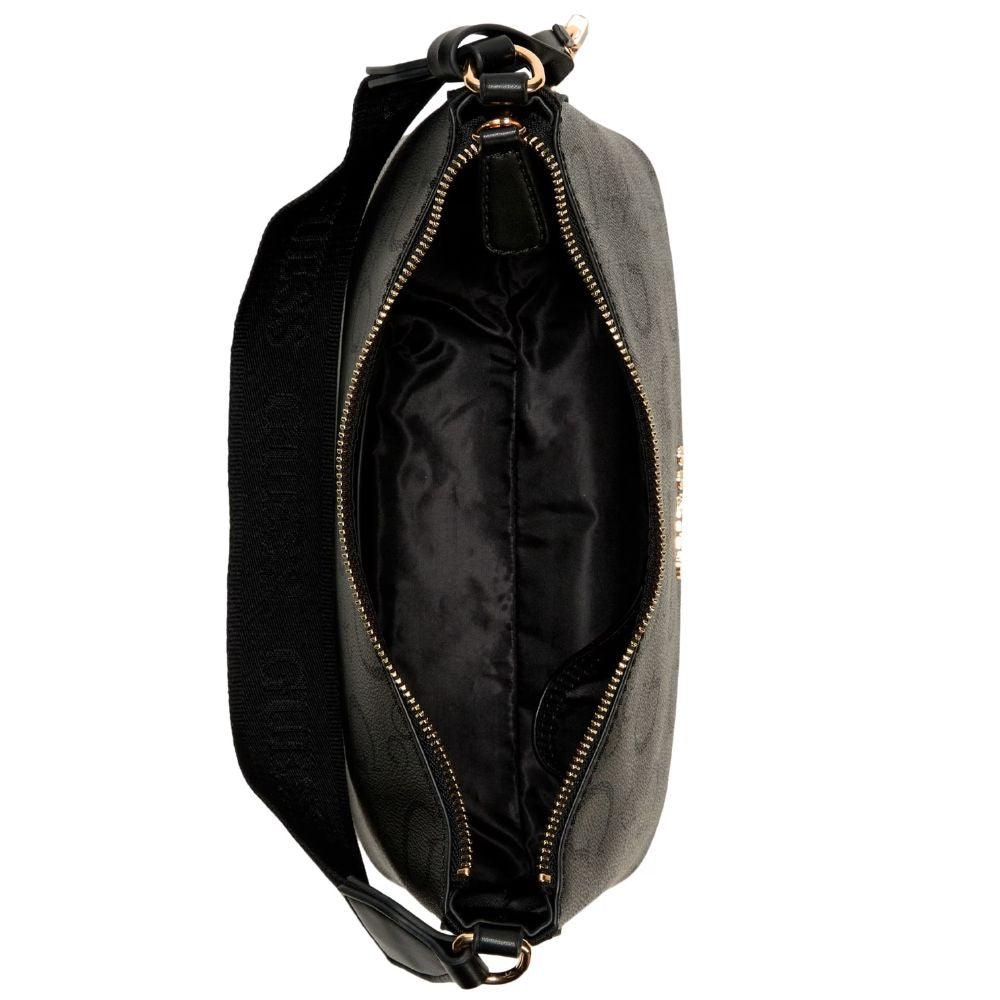 Guess Cartera Astra Enlarged Logo Shoulder Bag Black