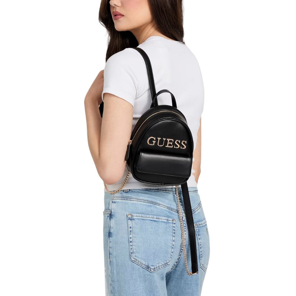 Guess Bolso Galatia Mini Backpack Black