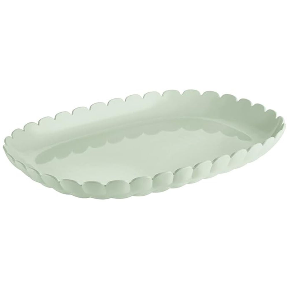 Guzzini Bandeja De Plástico Tiffany Tamaño L Color Marble Green