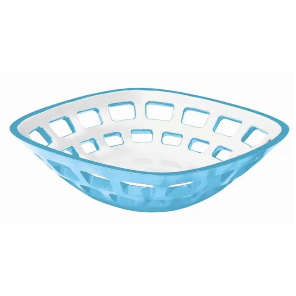 Guzzini Cesta Para Pan Bicolor Azzurro Mare