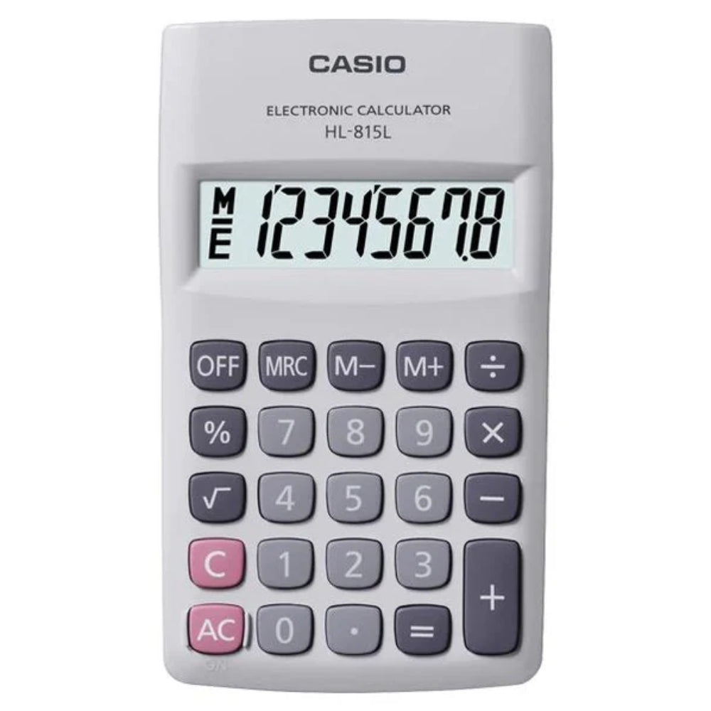 Casio Calculadora Portatil White HL-815L