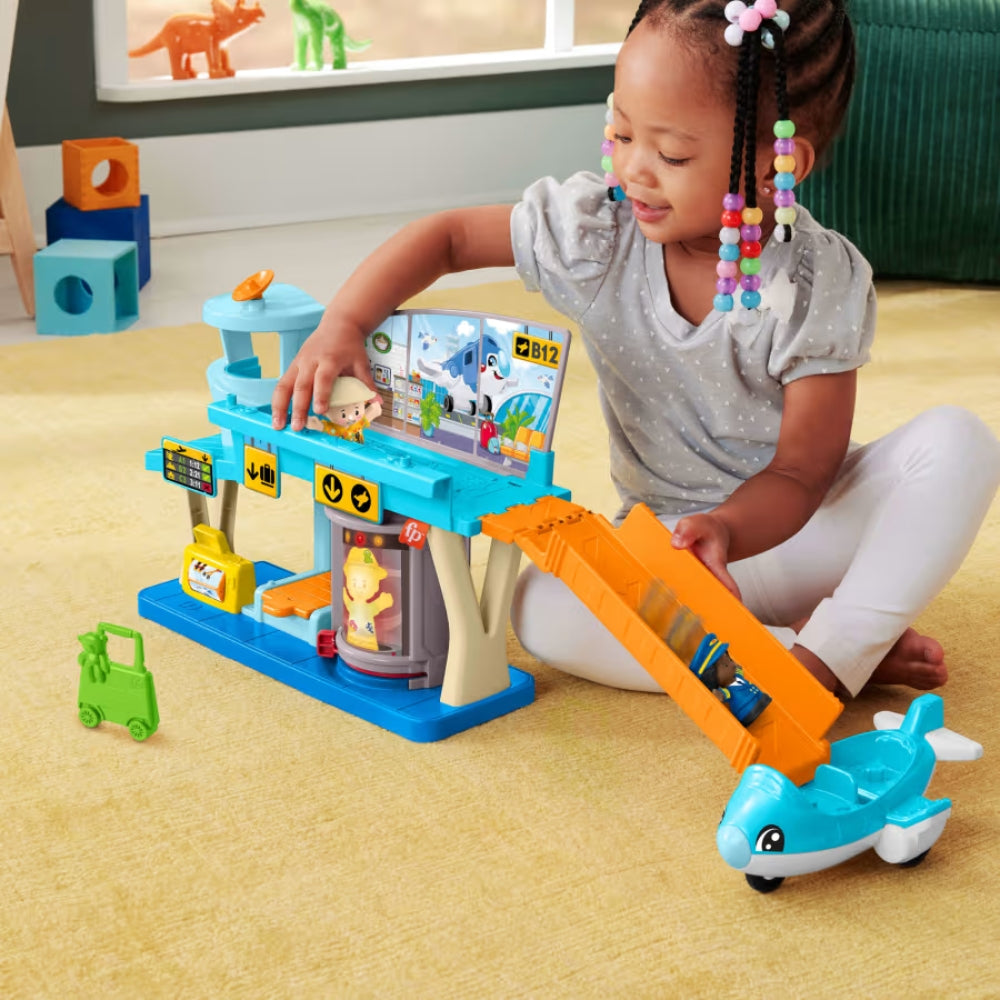 Fisher Price Little People Aeropuerto de Aventuras Diarias 1-5