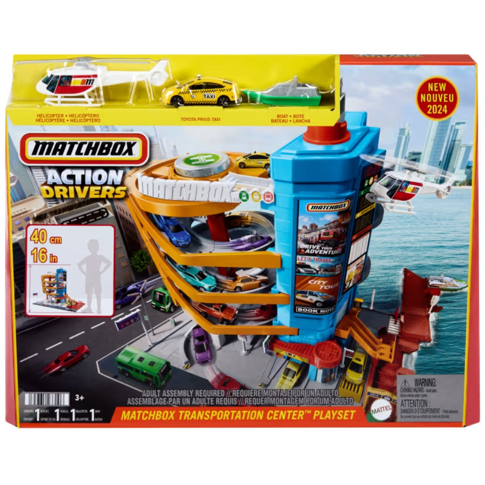 Matchbox Pista Centro de Transporte Action Drivers