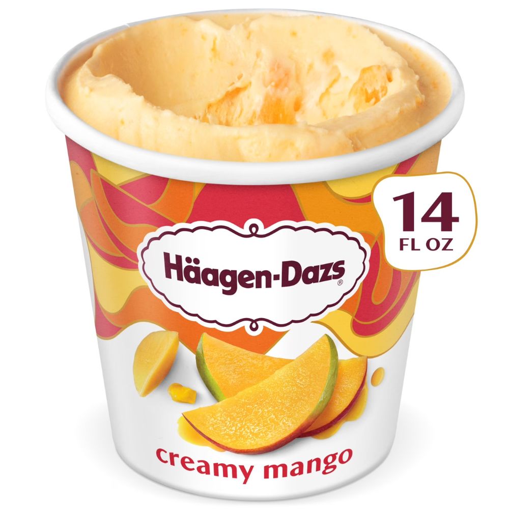 Helado Haagen Dazs Creamy Mango 414ml