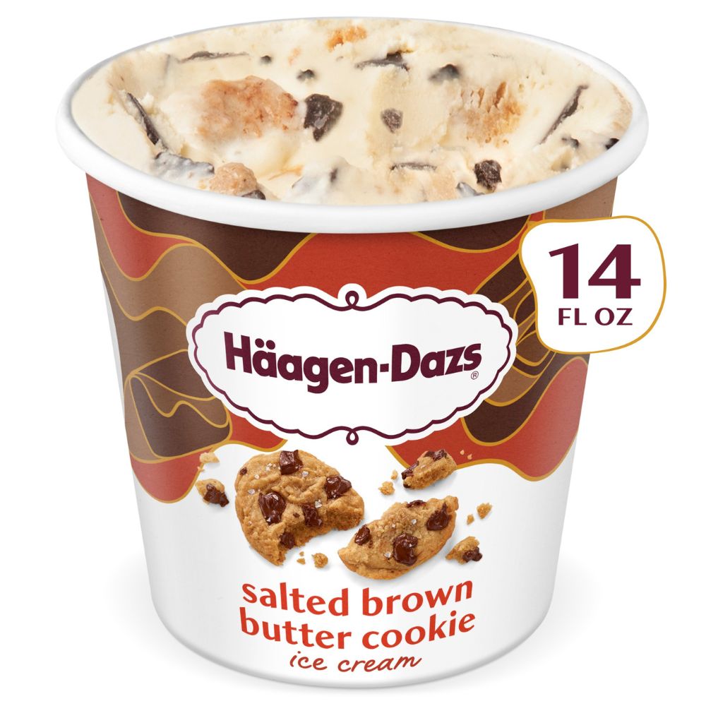 Helado Haagen-Dazs Salted Brown Butter Cookie 414ml